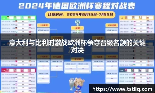 意大利与比利时激战欧洲杯争夺晋级名额的关键对决